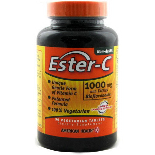 American Health Esterc With Citrus Bioflavonoids 1000 Mg Vegetarian Tablets - 90 Ea
